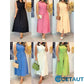 ✨✨Elegantes ärmelloses Blusenkleid