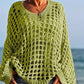 🎉Limited Sale🎉Frauen lässig solide Farbe häkeln stricken Top