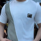 Lässiges Set mit Rundhalstop und Hose für Herren