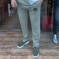 Lässiges Set mit Rundhalstop und Hose für Herren