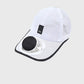 Atmungsaktive Baseballkappe mit Solarventilator