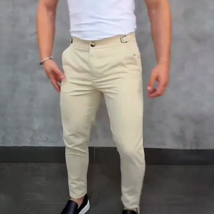 Stretchhose im Slim Fit für Herren
