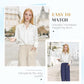 Damen Casual Straight Cropped Pants
