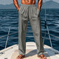 👖 LIMITED-TIME 50% RABATT! ✨ Herren Leinenhosen – Lockere Passform, Atmungsaktiv, Verstellbar ✨