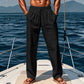 👖 LIMITED-TIME 50% RABATT! ✨ Herren Leinenhosen – Lockere Passform, Atmungsaktiv, Verstellbar ✨