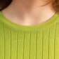 Lässiges ärmelloses Damen-Top und Hosen-Set