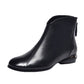 Damen-Stiefel aus PU-Leder mit Fleecefutter