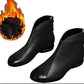 Damen-Stiefel aus PU-Leder mit Fleecefutter
