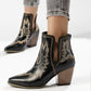 Damenmode Spitz zulaufende Stiefeletten
