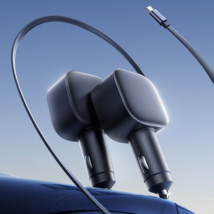 💡✨Kompakter ausziehbarer Auto-Ladegerät🔥
