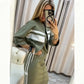 ❄️LETZTER TAG – 57% RABATT 💖 Damen-Set aus Stehkragenjacke und Kleid