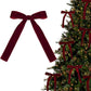🎉Elegante Weihnachtsband-Schleife als Christbaumschmuck