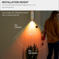 📢📢50 % Rabatt!!!🎅USB-Aufladbares LED-Nachtlicht mit Bewegungssensor, RGB-Farbverlauf Umgebungslicht, Dimmbare Indoor-Leuchte, Magnetische Schrittlampe für Eingangsbereich, Nachttisch, Schreibtisch, Schrank