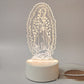 🎅 Das perfekte Weihnachtsgeschenk – Bis zu 49 % Rabatt 🙏 Inspirierende LED-Nachtlampe aus Acryl mit religiösem Motiv ✝️ Gebetslampe für Jungfrauen