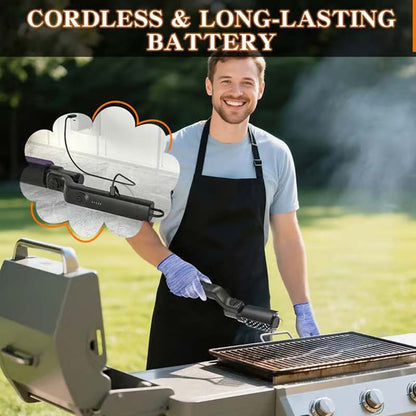 🔥🔥🍖 50% Rabatt - nur €54,99  ⚡️Kabelloser elektrischer Grillbürstenreiniger🍔Es gibt derzeit auch günstige Kombi-Angebote💪