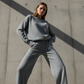 Zweiteiliges Strick-Loungewear-Set für Damen