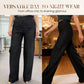 ✨Glitzernde Hose mit hohem Bund und geradem Bein👖