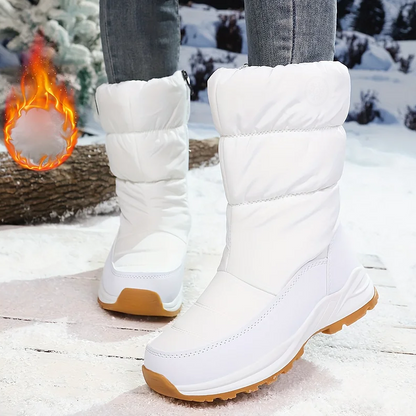 ⚡⚡ 54% Rabatt ❄️ Ultrawarme Damen-Schneestiefel mit Kunstfellfutter – Beine warm, Komfort pur im Schnee!