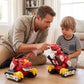2-in-1 Transformierbares Dinosaurier-Auto-Spielzeug