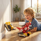 2-in-1 Transformierbares Dinosaurier-Auto-Spielzeug