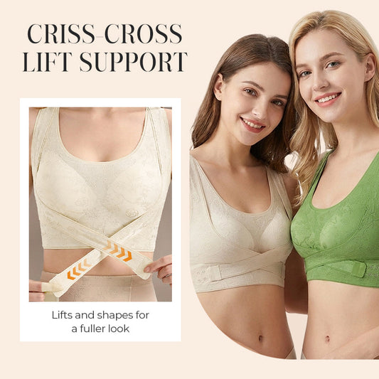 💖✨ Ganzjähriger Komfort trifft perfekte Form! Cross-Back Lift & Form-BH 👚⚡️