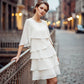 💎 50% RABATT! 💎 Elegantes, mehrlagiges Rüschenkleid für Damen – Pflegeleicht, vielseitig & perfekt für jeden Anlass 💃✨