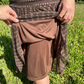 🎁2026 Neuheiten 50 % RABATT💥Bohemian-Maxikleid mit V-Ausschnitt und gerafftem Mesh-Stoff