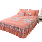 ⏳ Nur heute: 58% Rabatt | 3-teiliges Rüschen-Bettrock-Set 🛏️