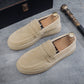 Herren Slipper in Wildleder-Optik mit dicker Sohle