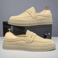 Herren Slipper in Wildleder-Optik mit dicker Sohle
