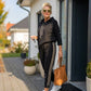 Kapuzenjacke und Hose mit Kordelzug für Damen im Set