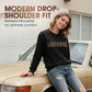 Unisex-Freizeit-Sweatshirt in Oversize-Passform und schwerem Stoff