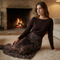 Bohemian Style Flowy Rock und Oberteil Set