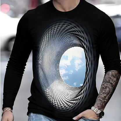 🎉 2026 Neu 3D-Grafik-Shirt für Herren – Ideal für Alltag & Freizeit