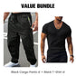 👖 66% RABATT! 💎 Herren Outdoor-Cargohose – Atmungsaktiv & Vielseitige Taschen – Robustes Material, Ganztagskomfort & Inkl. Gratis T-Shirt 🎁