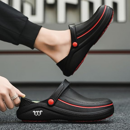 👟🍳 48% RABATT! Rutschfeste Küchen- & Arbeitsschuhe – Wasser- & ölbeständig, atmungsaktiv & bequem, ideal für Köche, Ärzte & Pflegekräfte 🏥✨