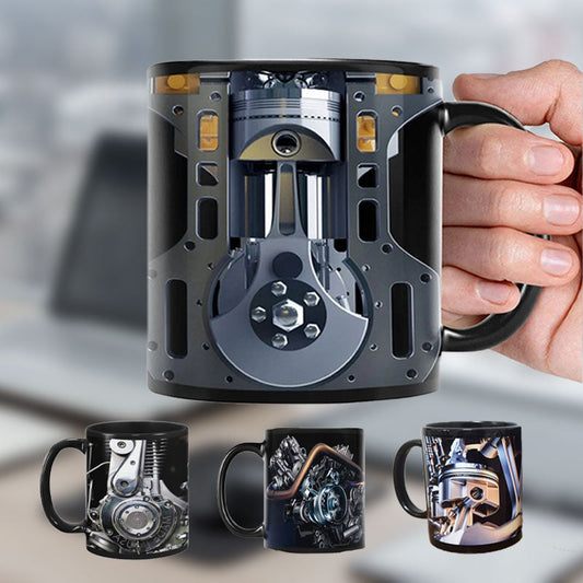 🔥Solange der Vorrat reicht 50 % Rabatt!🎉Mechaniker-Motor-Keramik-Kaffeetasse