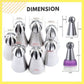 Torten-Dekorations-Spritzbeutel-Set