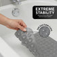 Rutschfeste Badematte 100×40 cm – Extrem starke Saugnäpfe, schneller Wasserablauf & in 7 Farben erhältlich 🛁🌈