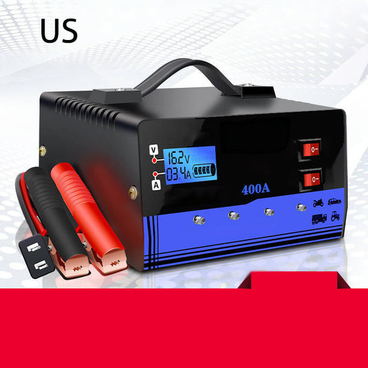 Intelligentes 12V/24V Auto-Batterieladegerät mit Impulsreparatur