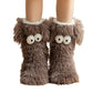 💗LETZTER TAG DES SALE – 50 % RABATT⚡ÜBER 50.000 VERKAUFT💕Plüsch-Hausschuhe für Damen, Socken, Bodensocken, Winter, für zu Hause, dick, mit Fleece gefüttert, rutschfest, Plüsch-Schneesocken für Erwachsene, Schuhüberzüge
