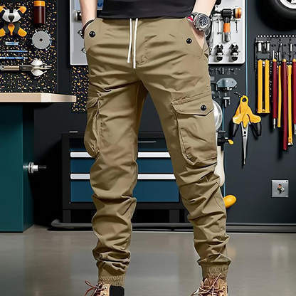 👖 50% RABATT! 🏞️ Robuste Cargohosen Jogger für Herren – Mehrere Taschen, Bequeme Passform & Perfekt Für Outdoor & Freizeit 🔥