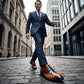 Klassische Herren Budapester Schuhe mit Flügelkappen