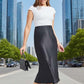 Klassischer, eleganter Damenrock mit hohem Bund