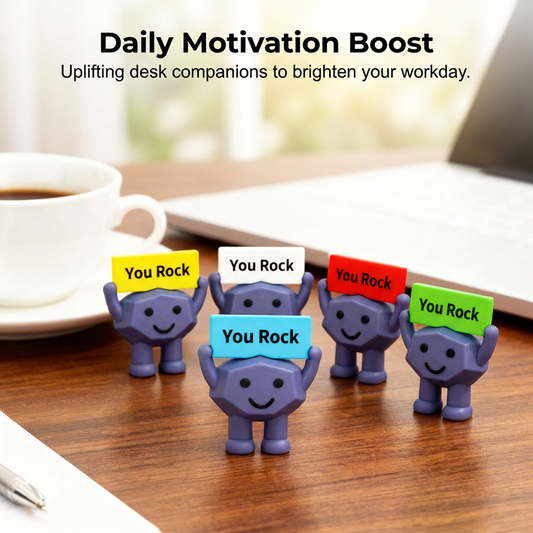 5er-Set „You Rock“-Motivationsfiguren