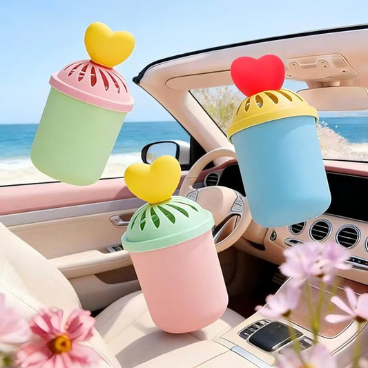 Aromabalsam mit Herzform zum Ausdrücken für Auto und Raum