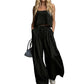 ✨ Damen Crop Top & Wide-Leg Hose 2-teiliges Set