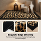 Weicher Kurzflor-Sofa- & Couchtisch-Teppich