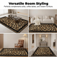 Weicher Kurzflor-Sofa- & Couchtisch-Teppich