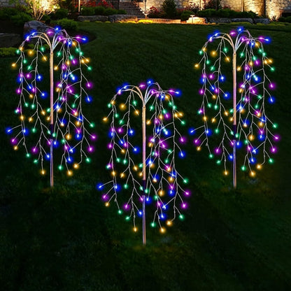 🔥🎆 50% RABATT! Solar-Bodenlampe „Feuerwerk“ – dekorativ, IP55 wetterfest & 8-10h Licht für Garten & Terrasse ✨☀️